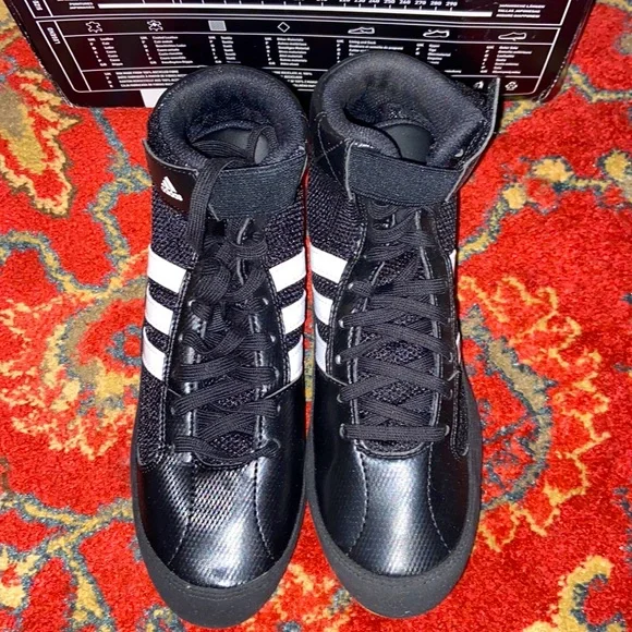 adidas gazelle silver green womens Adidas Tech Fall 2 Kids Wrestling Shoe main image 0